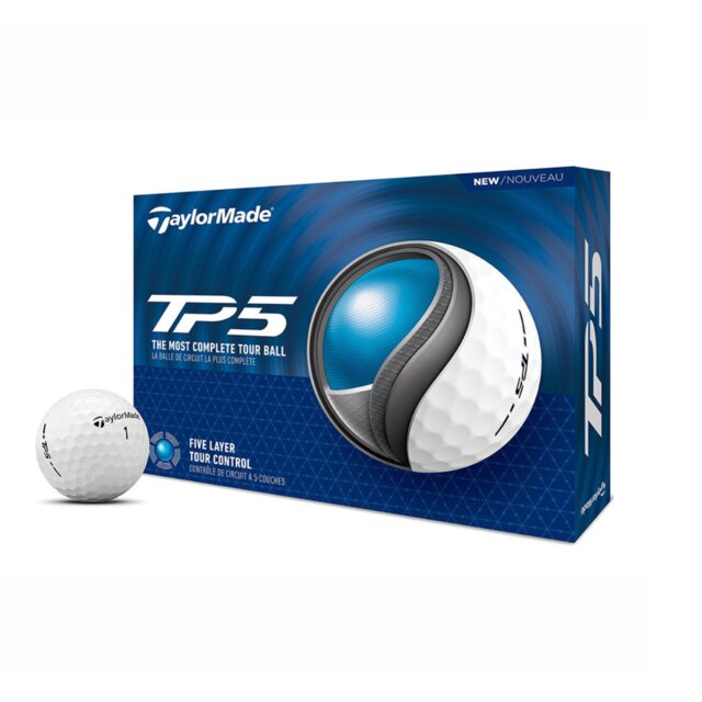 Fotografía de Pelotas Taylormade TP5 + Tubo de Regalo