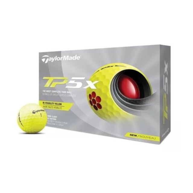 Fotografía de Pelotas Taylormade TP5x Yellow