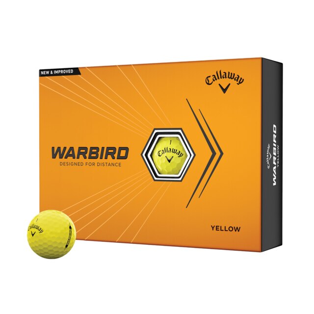 Fotografía de Pelotas Callaway Warbird Yellow