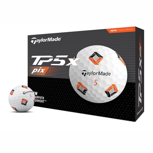 Fotografía de Pelotas Taylormade TP5x Pix + Tubo de Regalo