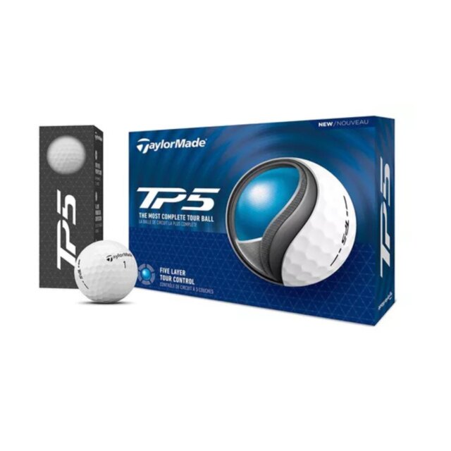 Fotografía de Pelotas Taylormade TP5 + Tubo de Regalo