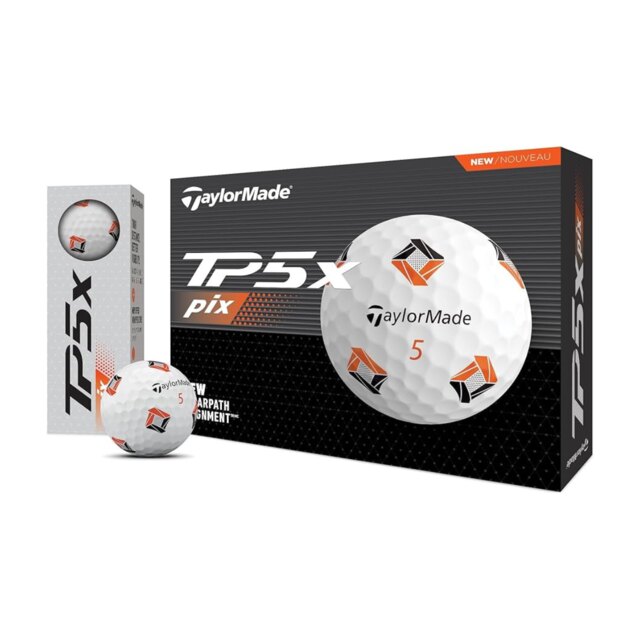 Fotografía de Pelotas Taylormade TP5x Pix + Tubo de Regalo