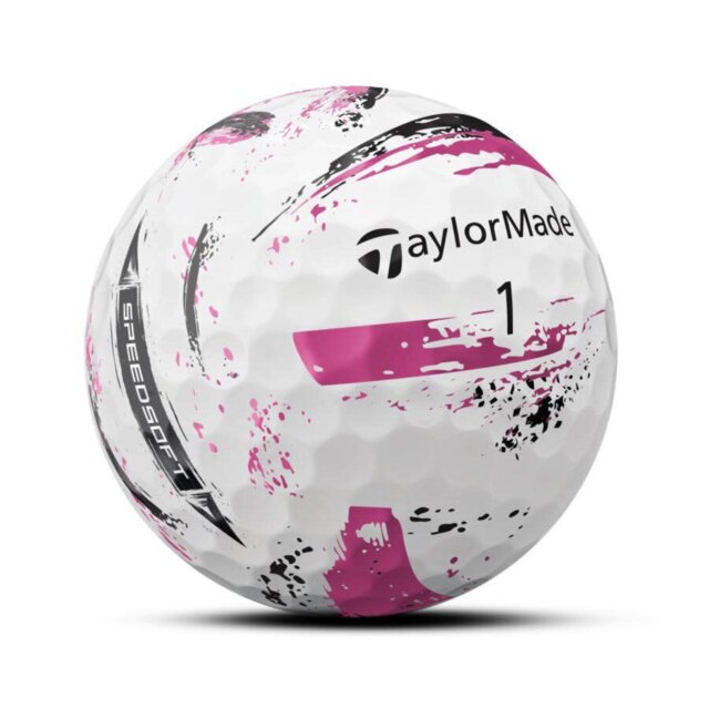 Fotografía de Pelotas Taylormade Speed Soft INK Pink