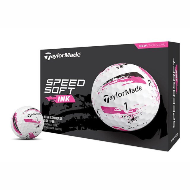 Fotografía de Pelotas Taylormade Speed Soft INK Pink