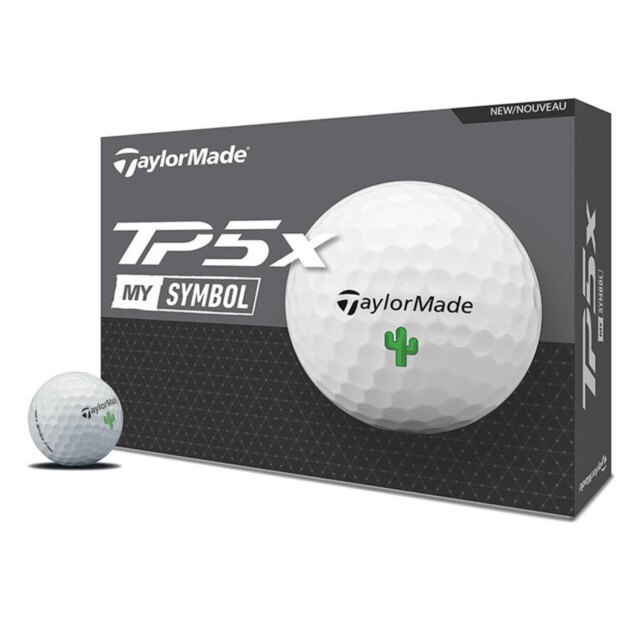 Fotografía de Pelotas Taylormade TP5x My Symbol Cactus