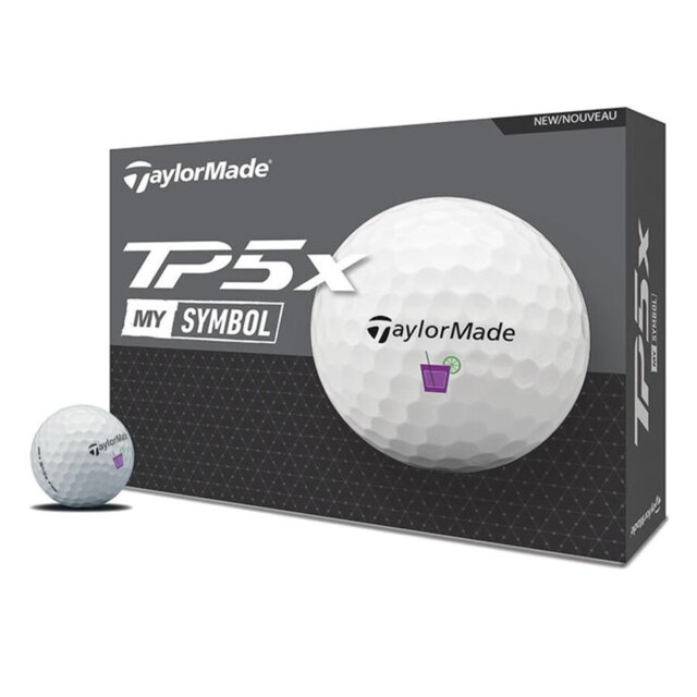 Fotografía de Pelotas Taylormade TP5x My Symbol Cocktail