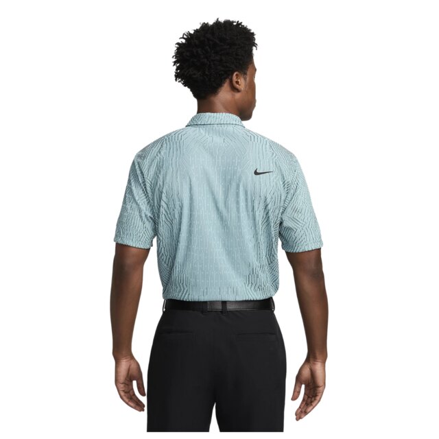 Fotografía de Chomba Nike Dri Fit Vapor Textured Denim Turquesa