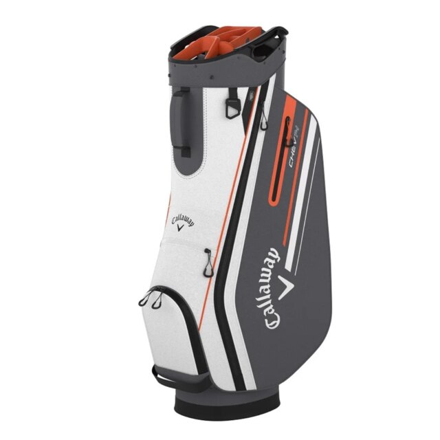 Fotografía de Bolsa Callaway Chev 14 White/Charcoal/Orange