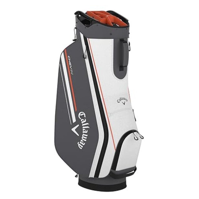 Fotografía de Bolsa Callaway Chev 14 White/Charcoal/Orange